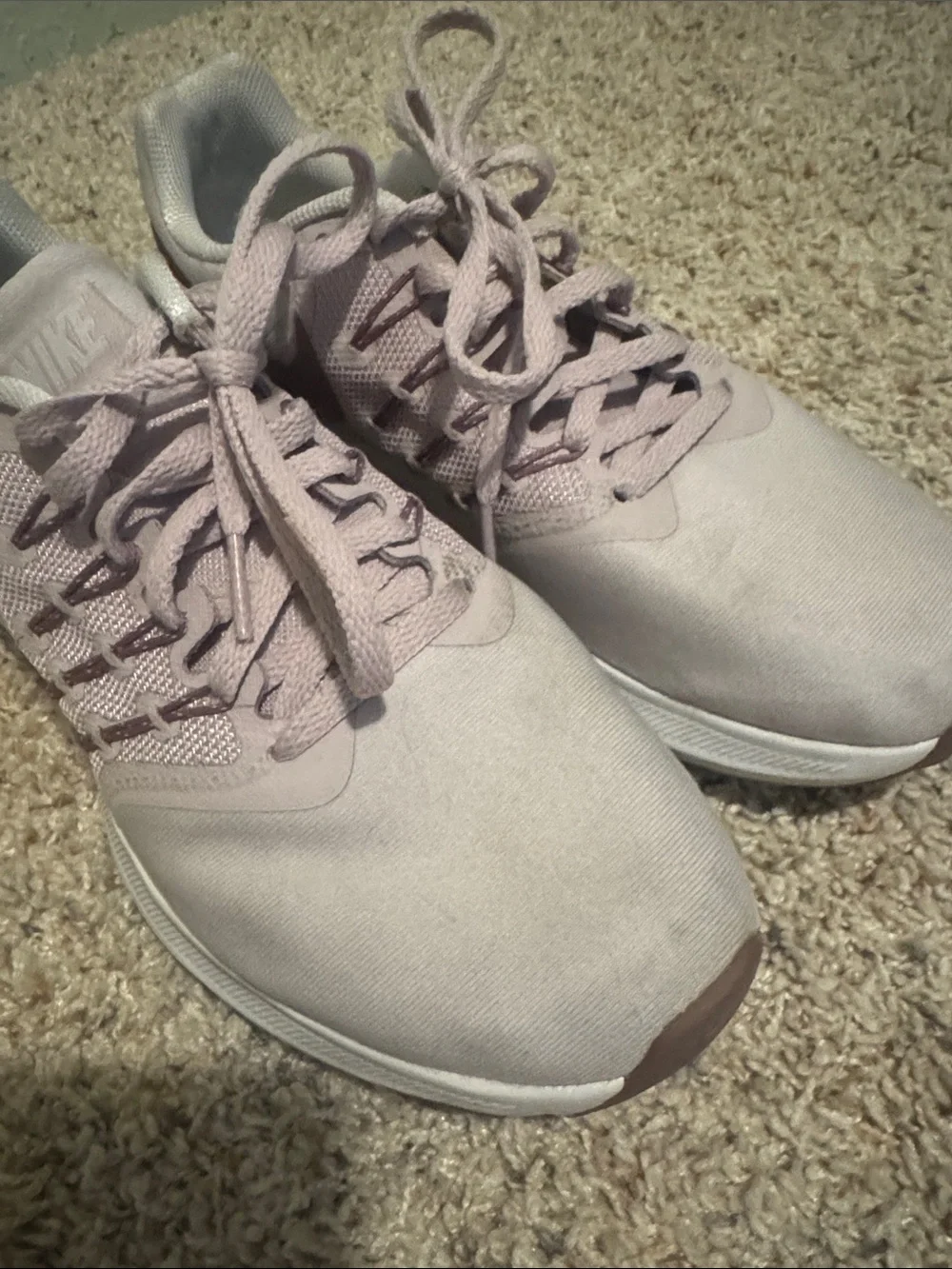 Nike Run Swift Women's Mauve and Light Pink Athletic Sneakers